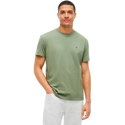 Tommy Jeans Maglietta A Maniche Corte Dm0dm2250 Spring Olive S Tommy Jeans Maglietta A Maniche Corte Dm0dm2250 Spring Olive S