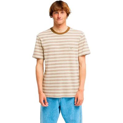 Billabong Maglietta A Maniche Corte Baxter Crew Oatmeal XL Billabong Maglietta A Maniche Corte Baxter Crew Oatmeal XL