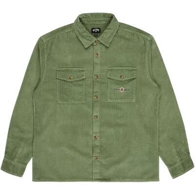 Billabong Camicia A Maniche Lunghe Bong Days Hedge Green XL Billabong Camicia A Maniche Lunghe Bong Days Hedge Green XL