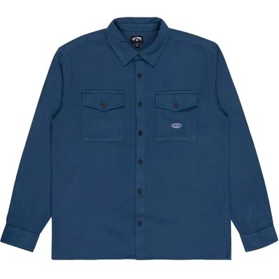 Billabong Camicia A Maniche Lunghe Del Mar Dark Denim XL Billabong Camicia A Maniche Lunghe Del Mar Dark Denim XL