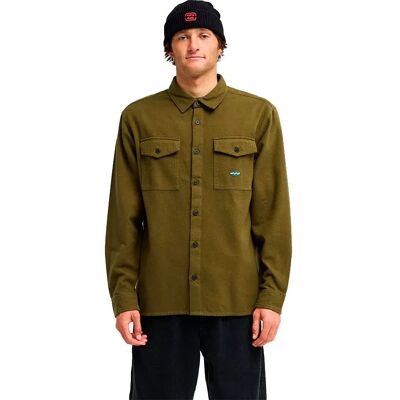Billabong Camicia A Maniche Lunghe Del Mar Winter Moss XL Billabong Camicia A Maniche Lunghe Del Mar Winter Moss XL