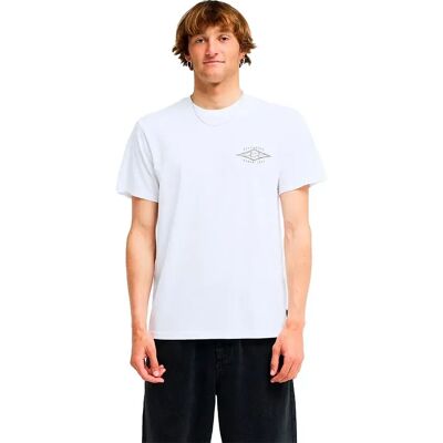 Billabong Maglietta A Maniche Corte Diamond Vision White L Billabong Maglietta A Maniche Corte Diamond Vision White L