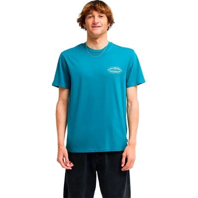 Billabong Maglietta A Maniche Corte Diamond Vision Colonial Blue L Billabong Maglietta A Maniche Corte Diamond Vision Colonial Blue L