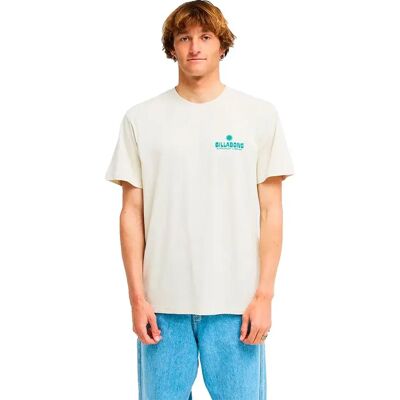 Billabong Maglietta A Maniche Corte Glance Oatmeal M Billabong Maglietta A Maniche Corte Glance Oatmeal M