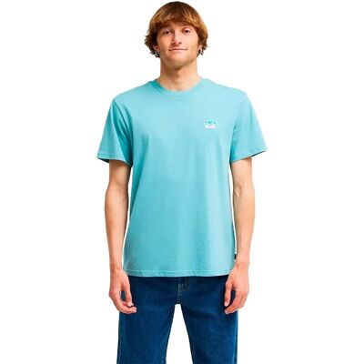 Billabong Maglietta A Maniche Corte Icon Wave Blue Haze M Billabong Maglietta A Maniche Corte Icon Wave Blue Haze M