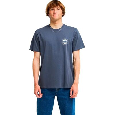 Billabong Maglietta A Maniche Corte Rotor Ombre Blue XL Billabong Maglietta A Maniche Corte Rotor Ombre Blue XL