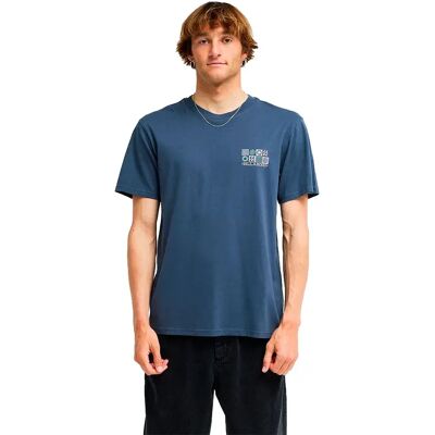 Billabong Maglietta A Maniche Corte Segment Ombre Blue L Billabong Maglietta A Maniche Corte Segment Ombre Blue L