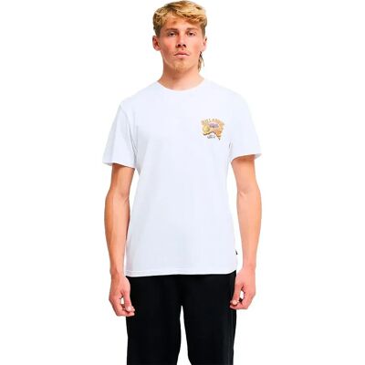 Billabong Maglietta A Maniche Corte Straya White M Billabong Maglietta A Maniche Corte Straya White M