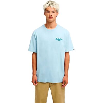 Quiksilver Maglietta A Maniche Corte Deep House Blue Fog 2XL Quiksilver Maglietta A Maniche Corte Deep House Blue Fog 2XL