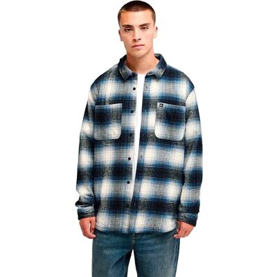 Quiksilver Camicia A Maniche Lunghe Glenbrook Dark Denim Gleebrook 2XL Quiksilver Camicia A Maniche Lunghe Glenbrook Dark Denim Gleebrook 2XL