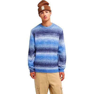 Quiksilver Maglione Lima Hairy Dark Denim Gradient M Quiksilver Maglione Lima Hairy Dark Denim Gradient M