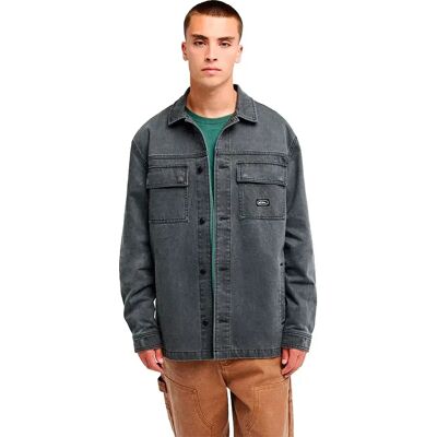Quiksilver Camicia A Maniche Lunghe Mohab Washed Twill Black XL Quiksilver Camicia A Maniche Lunghe Mohab Washed Twill Black XL