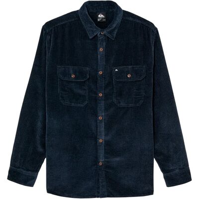 Quiksilver Camicia A Maniche Lunghe Venture Cord Dark Navy XL Quiksilver Camicia A Maniche Lunghe Venture Cord Dark Navy XL