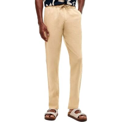 Tommy Hilfiger Pantaloni Chino Harlem Sorona Linen Batique Khaki 31 Tommy Hilfiger Pantaloni Chino Harlem Sorona Linen Batique Khaki 31