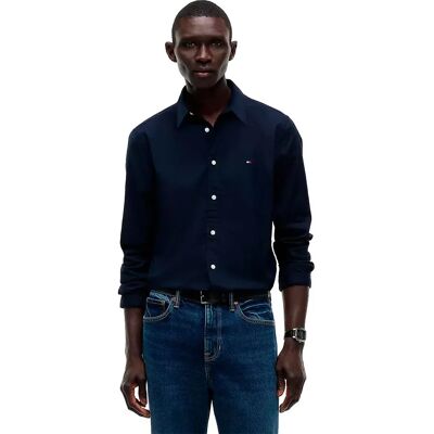 Tommy Hilfiger Camicia A Maniche Lunghe Mw0mw060 Desert Sky 2XL Tommy Hilfiger Camicia A Maniche Lunghe Mw0mw060 Desert Sky 2XL
