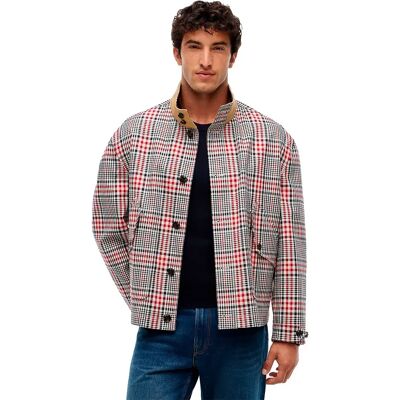 Tommy Hilfiger Cappotto Mw0mw5007 Red Check 01 M Tommy Hilfiger Cappotto Mw0mw5007 Red Check 01 M