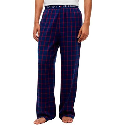 Tommy Hilfiger Pantaloni Del Pigiama Um0um0198 Rich Navy / Red Check M Tommy Hilfiger Pantaloni Del Pigiama Um0um0198 Rich Navy / Red Check M