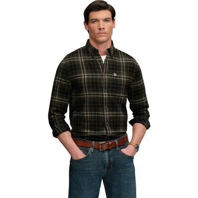 Superdry Camicia A Maniche Lunghe Cotton Lumberjack Frontier Check Olive Green L Superdry Camicia A Maniche Lunghe Cotton Lumberjack Frontier Check Olive Green L