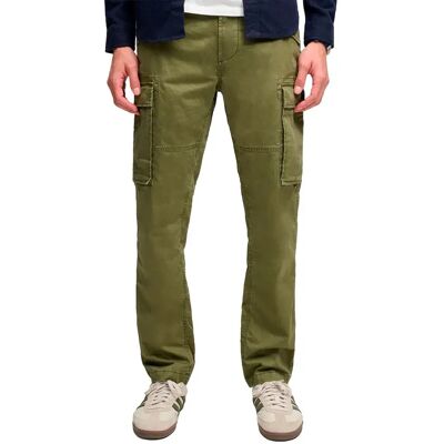Superdry Pantaloni Cargo Slim Taper Chive Green 30 Superdry Pantaloni Cargo Slim Taper Chive Green 30