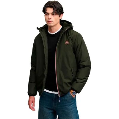 Superdry Giacca Winter Tri Windbreaker Surplus Goods Olive Green 2XL Superdry Giacca Winter Tri Windbreaker Surplus Goods Olive Green 2XL