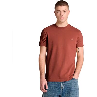 Timberland Maglietta A Maniche Corte Dunstan River Slim Brownout 2XL Timberland Maglietta A Maniche Corte Dunstan River Slim Brownout 2XL