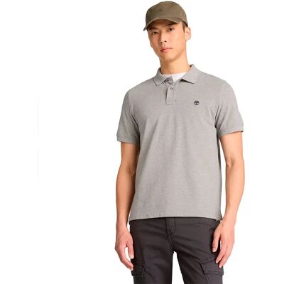Timberland Polo A Maniche Corte Millers River Pique Medium Grey Heather 3XL Timberland Polo A Maniche Corte Millers River Pique Medium Grey Heather 3XL
