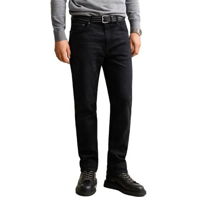 Gant Jeans 1000011 Regular Fit Black Broken In 33 Gant Jeans 1000011 Regular Fit Black Broken In 33