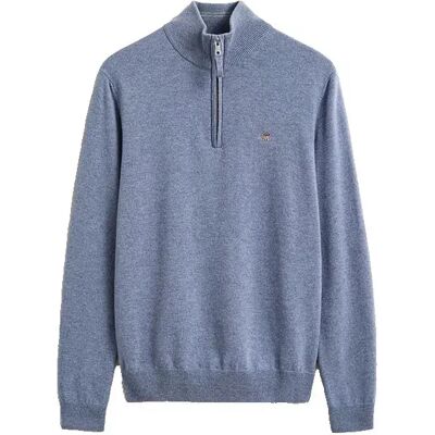 Gant Maglione Con Mezza Zip 87313 Blue Horizon 2XL Gant Maglione Con Mezza Zip 87313 Blue Horizon 2XL