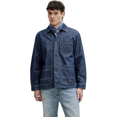 Jack & Jones Camicia Overshirt Derry Premium Blue Denim 2XL Jack & Jones Camicia Overshirt Derry Premium Blue Denim 2XL