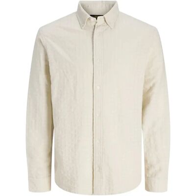 Jack & Jones Camicia A Maniche Corte Harvey Dobby Premium Plus Size Ancient Scroll 8XL Jack & Jones Camicia A Maniche Corte Harvey Dobby Premium Plus Size Ancient Scroll 8XL