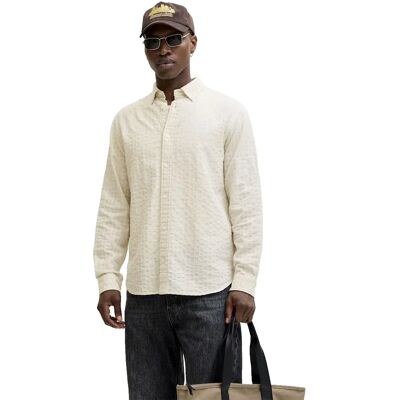 Jack & Jones Camicia A Maniche Corte Harvey Dobby Premium Ancient Scroll M Jack & Jones Camicia A Maniche Corte Harvey Dobby Premium Ancient Scroll M