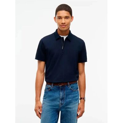 Tommy Hilfiger Polo A Maniche Corte New York Performance Navy Blue 2XL Tommy Hilfiger Polo A Maniche Corte New York Performance Navy Blue 2XL