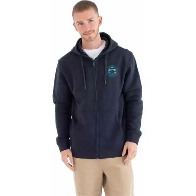 Hurley Felpa Con Zip Louis Obsidian XL Hurley Felpa Con Zip Louis Obsidian XL