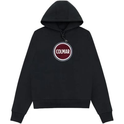 Colmar Felpa Con Cappuccio 62000001 Black S Colmar Felpa Con Cappuccio 62000001 Black S