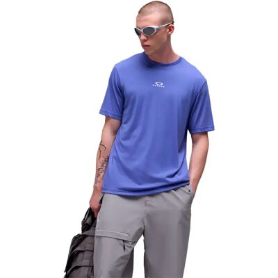 Oakley Apparel Maglietta A Maniche Corte Bark New Lilac Slate L Oakley Apparel Maglietta A Maniche Corte Bark New Lilac Slate L
