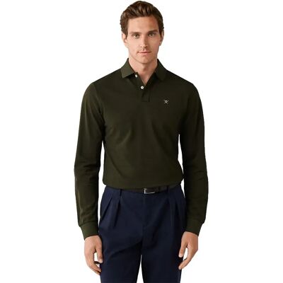 Hackett Polo A Maniche Lunghe Hm550008 Hunter Green 2XL Hackett Polo A Maniche Lunghe Hm550008 Hunter Green 2XL