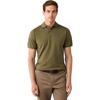 Hackett Polo A Maniche Corte Slim Fit Olive Green M Hackett Polo A Maniche Corte Slim Fit Olive Green M