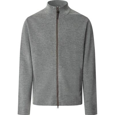 Hackett Maglione Con Zip Completo Milano College Grey XS Hackett Maglione Con Zip Completo Milano College Grey XS