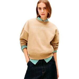 Tommy Hilfiger Felpa Corp Logo Modern Driftwood Taupe 2XL Tommy Hilfiger Felpa Corp Logo Modern Driftwood Taupe 2XL