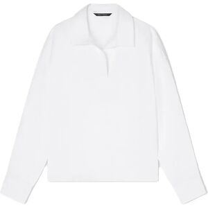 Armani Exchange Blusa A Maniche Lunghe Xw001756_af21532 Optic White XS Armani Exchange Blusa A Maniche Lunghe Xw001756_af21532 Optic White XS