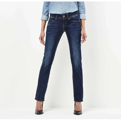 G-star Jeans Midge Saddle Mid Waist Straight Dark Aged 27 G-star Jeans Midge Saddle Mid Waist Straight Dark Aged 27