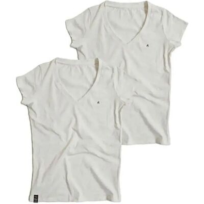 Replay Maglietta A Maniche Corte W3199 White / White M Replay Maglietta A Maniche Corte W3199 White / White M