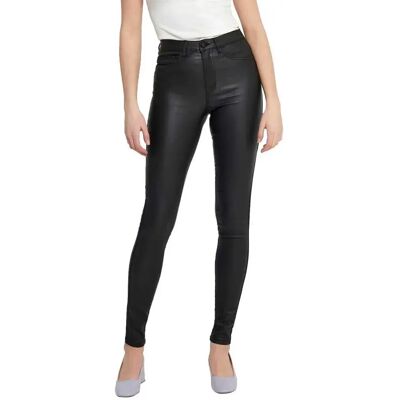 Only Pantaloni A Vita Alta Royal Skinny Rock Coated Pim Black XS Only Pantaloni A Vita Alta Royal Skinny Rock Coated Pim Black XS