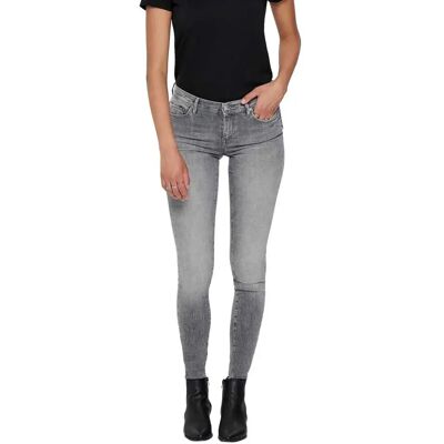 Only Jeans Shape Life Regular Skinny Rea733 Grey Denim 25 Only Jeans Shape Life Regular Skinny Rea733 Grey Denim 25