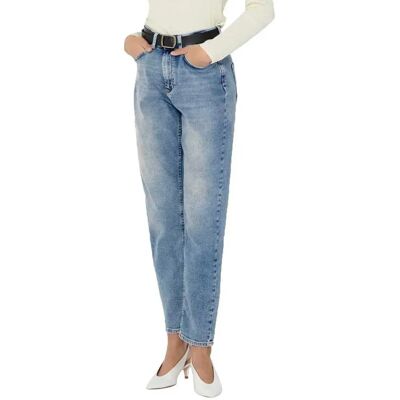 Only Jeans Veneda Life Mom Rea753 Light Blue Denim S Only Jeans Veneda Life Mom Rea753 Light Blue Denim S