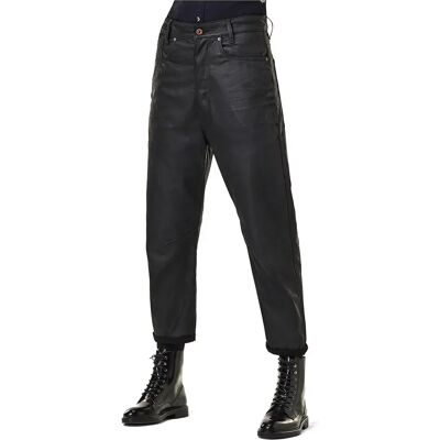 G-star Jeans C-staq 3d Boyfriend Crop Waxed Black Cobler 26 G-star Jeans C-staq 3d Boyfriend Crop Waxed Black Cobler 26