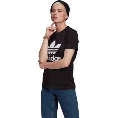 Adidas Originals Maglietta A Maniche Corte Adicolor Trefoil Black 34 Adidas Originals Maglietta A Maniche Corte Adicolor Trefoil Black 34