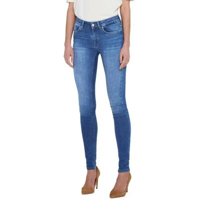 Only Jeans Blush Life Mid Waist Skinny Medium Blue Denim XS Only Jeans Blush Life Mid Waist Skinny Medium Blue Denim XS