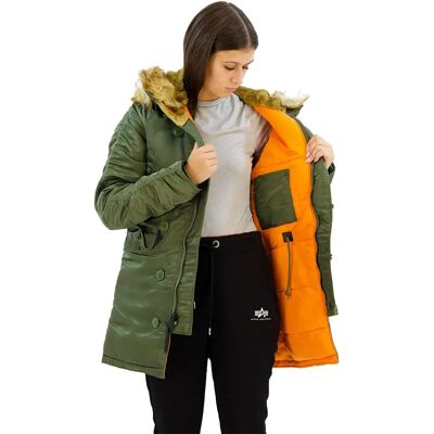 Alpha Industries Cappotto N3b Vf 59 Green S Alpha Industries Cappotto N3b Vf 59 Green S