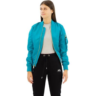Alpha Industries Giacca Ma-1 Vf Lw Blue Lagoon S Alpha Industries Giacca Ma-1 Vf Lw Blue Lagoon S